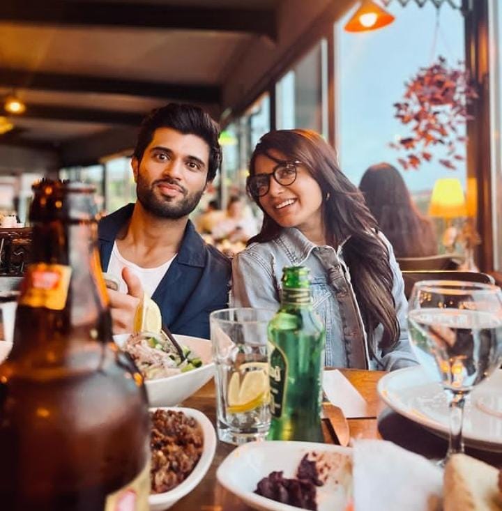 Samantha Ruth Prabhu With Vijay Deverakonda Samantha Ruth Prabhu With Vijay Deverakonda
