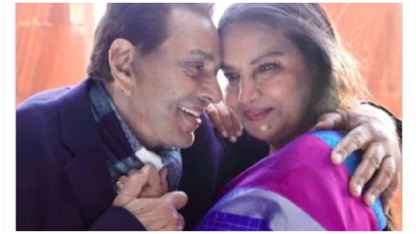 Dharmendra and Shabana
