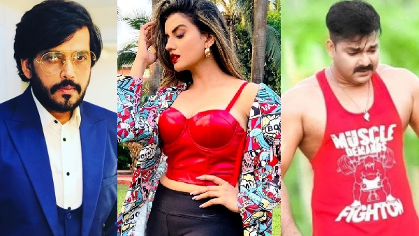 bageshwar baba, ravi kishan, pawan singh, akshara singh