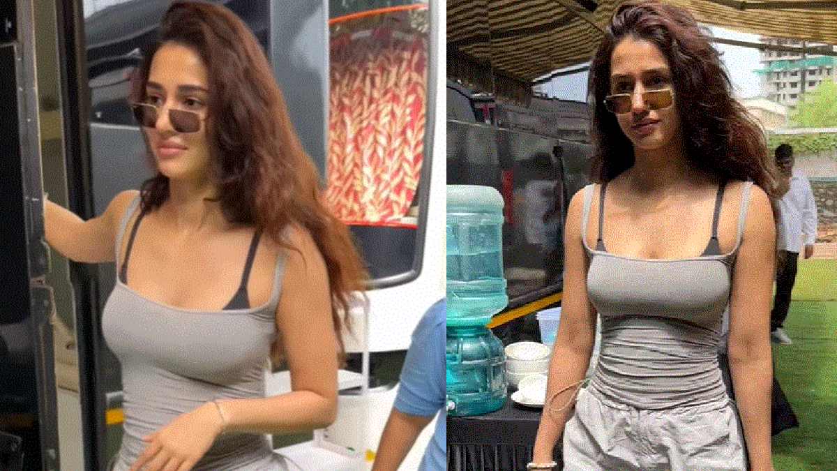 दिशा पाटनी ने फिर दिखाया सेक्सी लुक