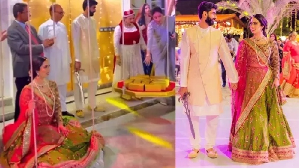 pakistani bride gold bricks