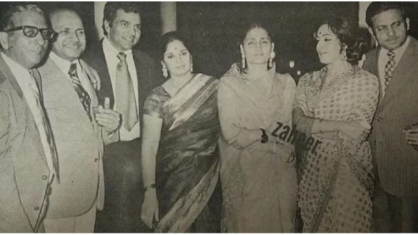 Hema Malini And Prakash Kaur Throwback Picture