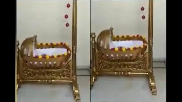 Gold cradle