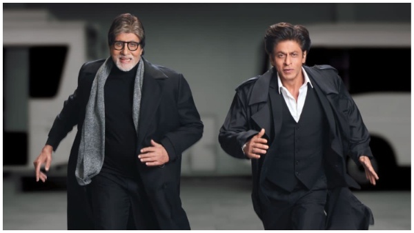 Amitabh Bachchan and Shahrukh Khan