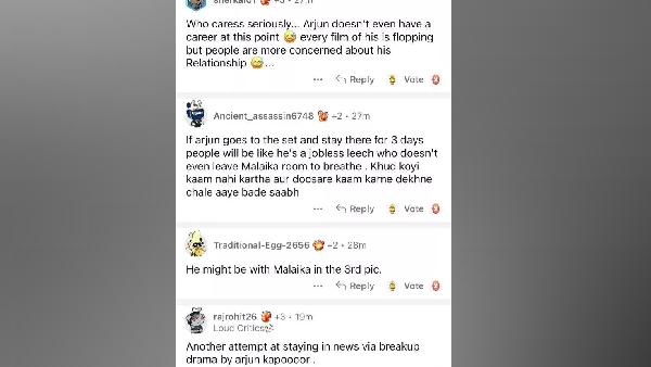 Arjun Kapoor, Malaika Arora