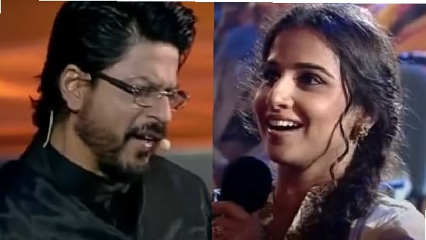 Shah Rukh Khan, Vidya Balan