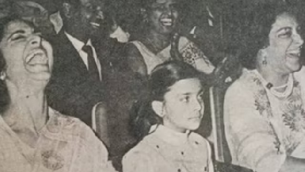 Namrata Dutt Childhood Picture