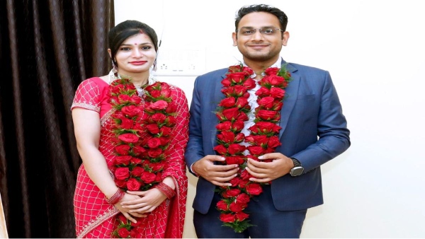 IAS Yuvraj Marmat IPS P. Mounika wedding 