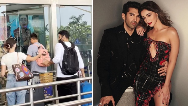 ananya-panday-aditya-roy-kapur-romantic-trip-to-goa-spotted-at-the-airport-video-viral