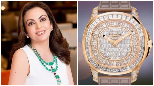 Nita Ambani dimonds watch