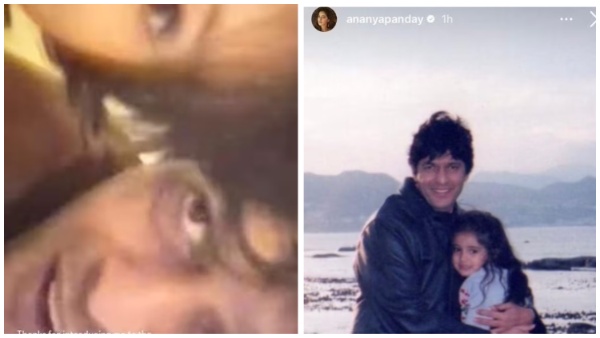 अनन्या पांडे ने खास अंदाज में Chunky Panday को किया बर्थडे विश