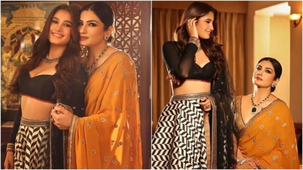 Raveena Tandon, Rasha Thadani