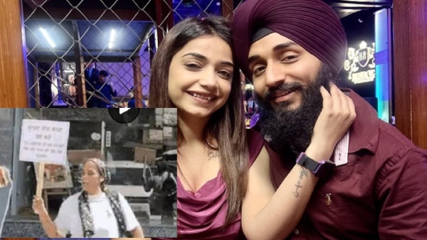 Kulhad Pizza Couple की दुकान में महिला ने काटा बवाल