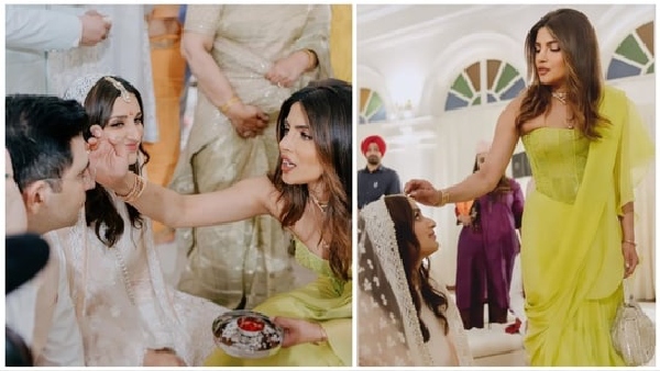 Priyanka Chopra, Raghav Chadha, Parineeti Chopra