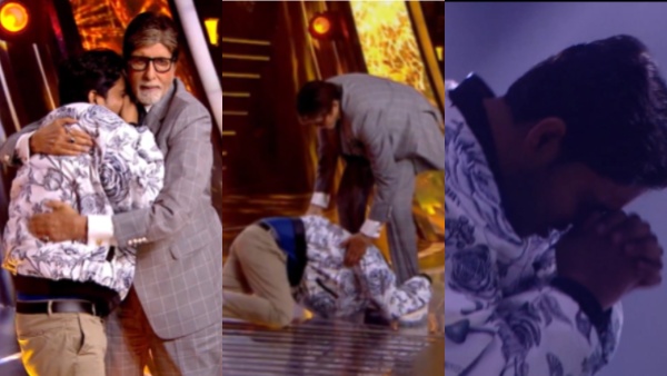 'कौन बनेगा करोड़पति' के मंच पर अमिताभ के पैर पड़कर गिड़गिड़या ये शख्स, बिग बी भी रोक नहीं पाए आंसू