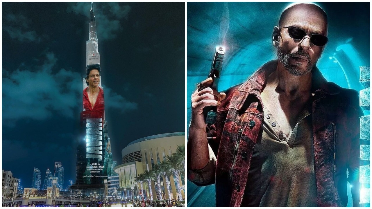 बुर्ज खलीफा पर रिलीज हुआ था जवान का भौकाल ट्रेलर, हजारों लोगों ने देखा एक साथ