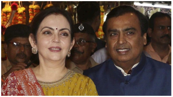 Nita Amban and mukesh ambani