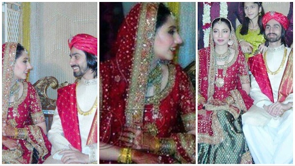 Mahira Khan first wedding look