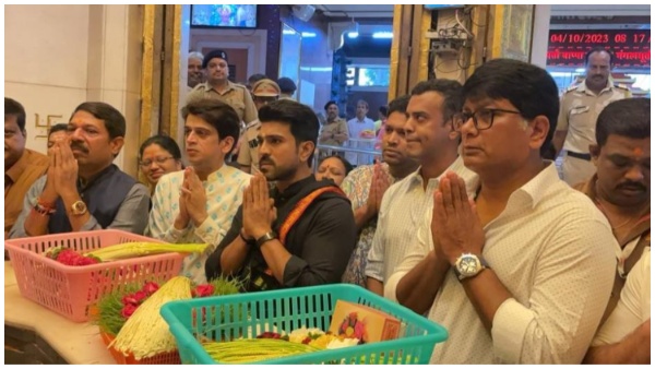 Ram Charan Visit Siddhivinayak