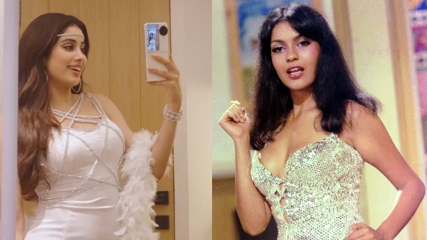 zeenat aman, janhvi kapoor