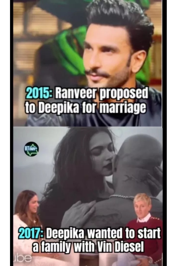 Deepika Padukone, Ranveer Singh, Vin Diesel, Karan Johar
