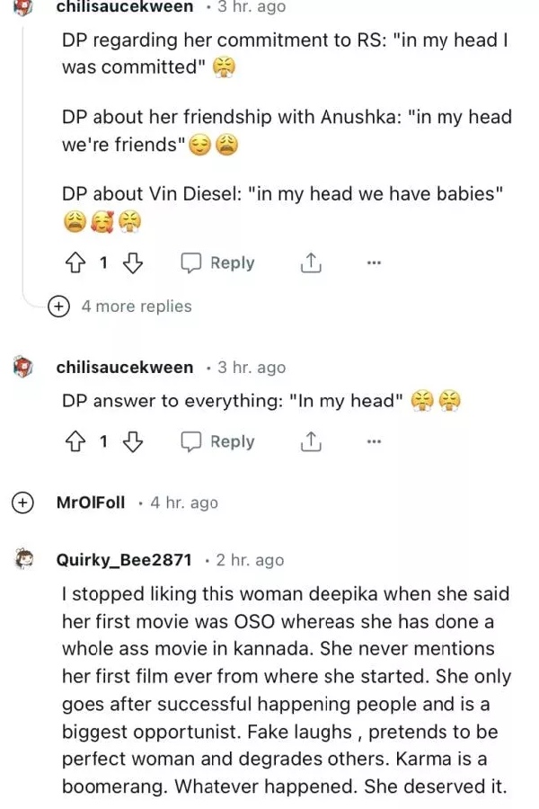 Deepika Padukone, Ranveer Singh, Vin Diesel, Karan Johar