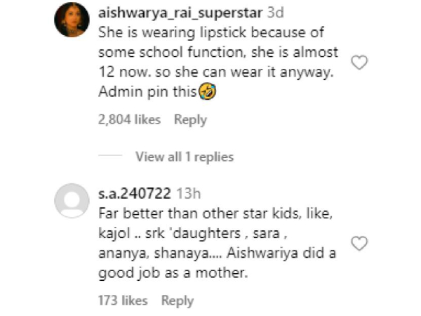 Aishwarya Rai, Aaradhya Bachchan