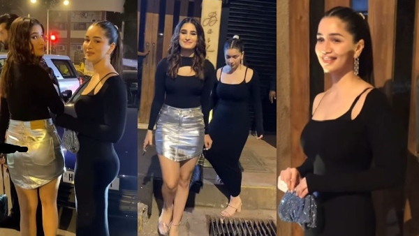 रात होते ही बोल्ड हुईं Sara Tendulkar और Rasha Thadani