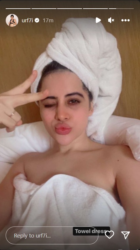 उर्फी जावेद ने इस बार शेयर की नीहायत ही प्राइवेट तस्वीरें