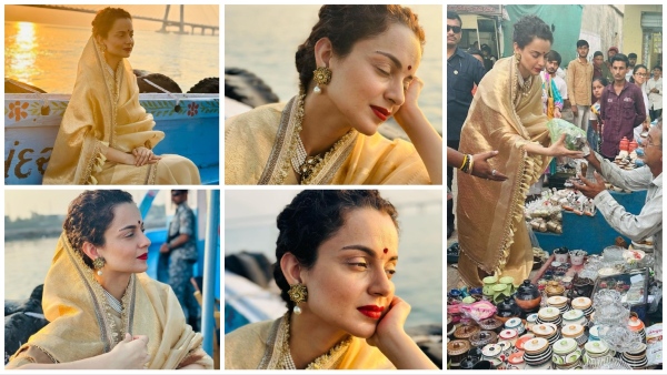 Kangana Ranaut visits dwarikadhish