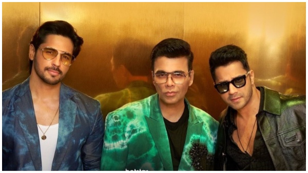 Koffee With karan 8, karan johar, Siddharth Malhotra, Varun Dhawan Koffee With karan 8, karan johar, Siddharth Malhotra, Varun Dhawan