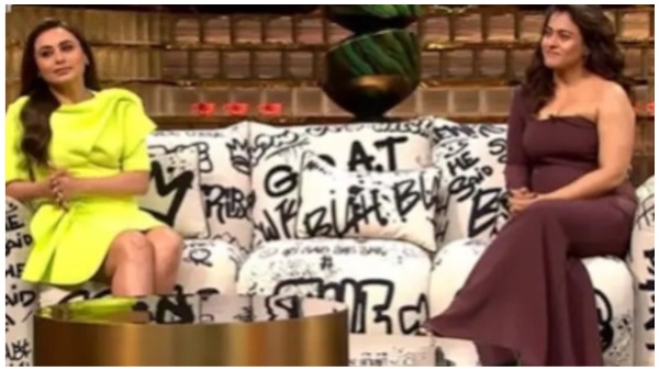 Rani Mukerji, Kajol, koffee with karan 8 Rani Mukerji, Kajol, koffee with karan 8