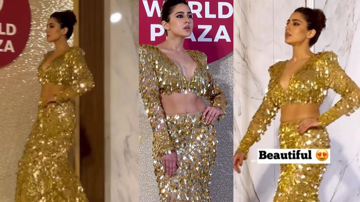 अजीब सी रैंप वॉक पर ट्रोल हुईं सारा अली खान