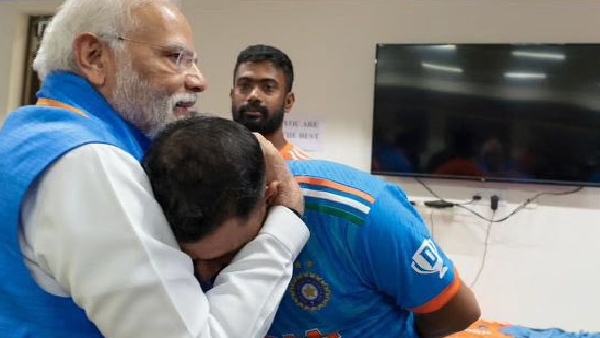mohammad shami, narendra modi