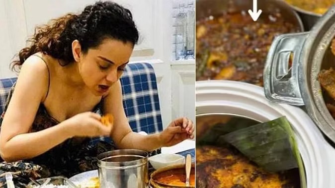 शाकाहारी से मांसाहारी बनीं कंगना! अभिनेत्री की इस फोटो पर मचा बवाल