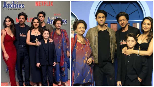 Suhana Khan, khushi kapoor, shahrukh khan