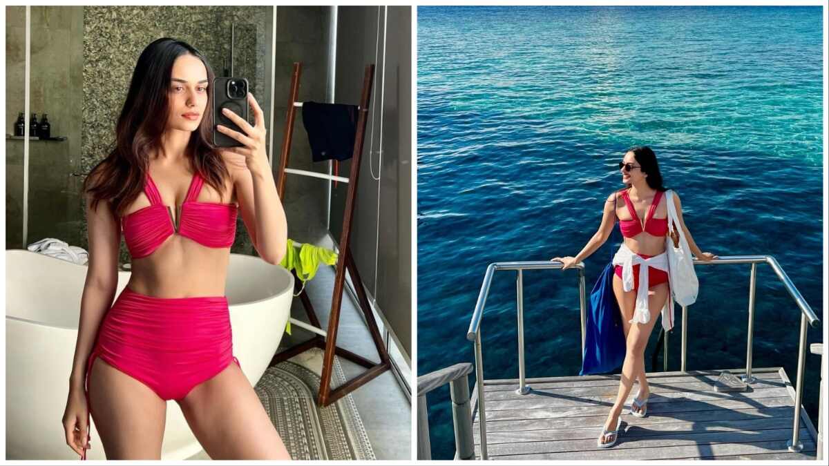 मानुषी छिल्लर ने लेटेस्ट फोटोज में अपने हुस्न का कराया दीदार, फैंस हुए एक्ट्रेस की फिटनेस के दीवाने