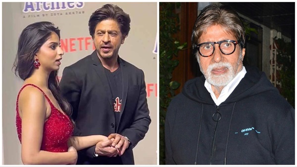 Shah Rukh Khan, Suhana Khan, Amitabh Bachchan