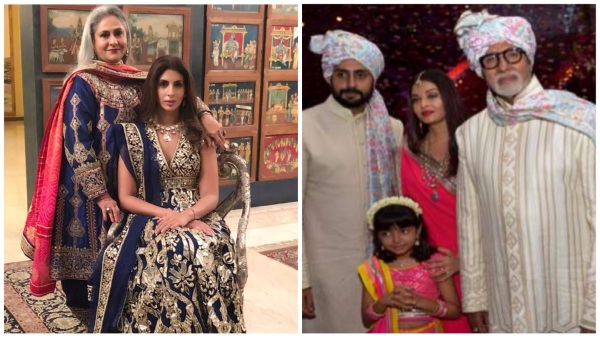 Jaya Bachchan, Shweta Bachchan, Aishwarya Rai Bachchan, Aaradhya Bachchan