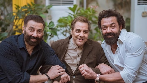 Sunny deol, Bobby deol, Dharmendra