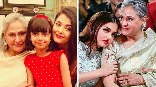 Jaya Bachchan, Amitabh Bachchan, Aishwarya Rai