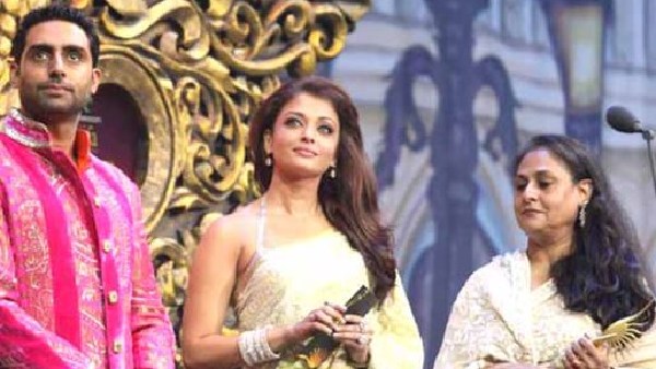 Jaya Bachchan, Amitabh Bachchan, Aishwarya Rai