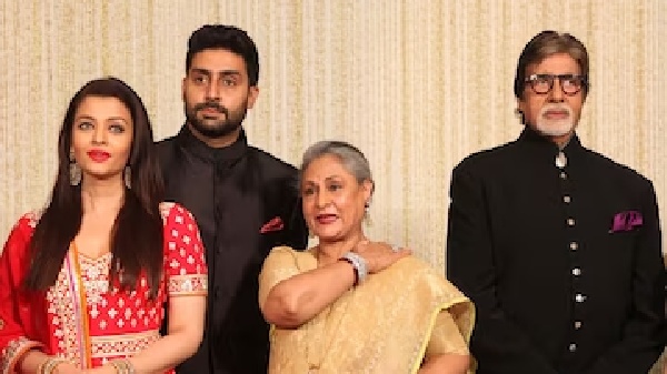 Aishwarya Rai, Amitabh Bachchan, Jaya Bachchan, Abhishek Bachchan