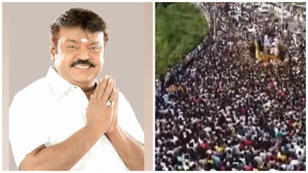 Vijayakanth last ride