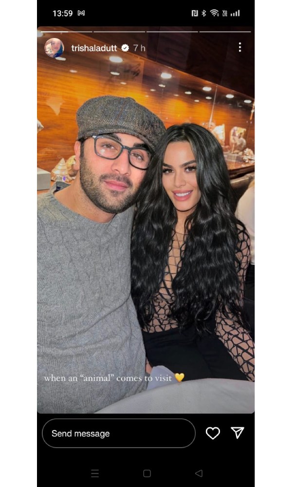 Ranbir Kapoor, Trishala Dutt Ranbir Kapoor, Trishala Dutt