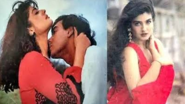 Raveena Tandon, Ajay Devgan,