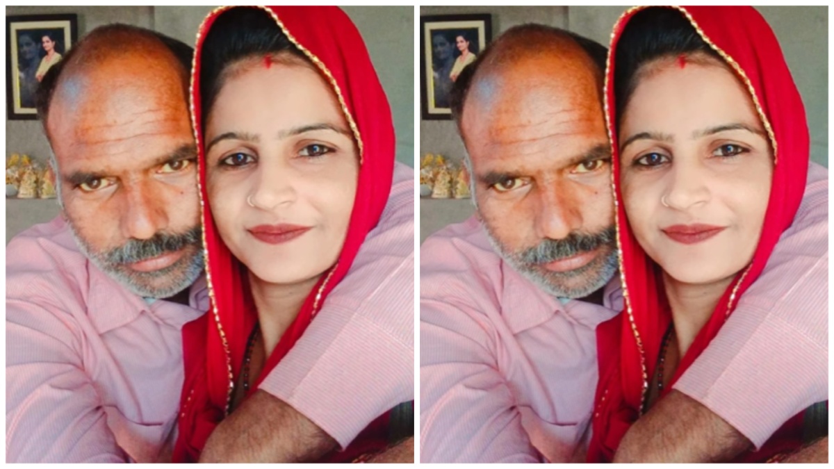 young girl old man caught in camera viral video trending on social media indian couple leaked