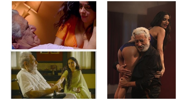these bollywood actors gave intimate scene with young actresses