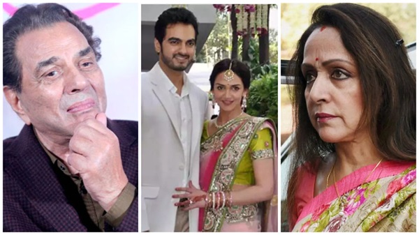 Esha Deol, Bharat Thaktani, Dharmendra, Hema Malini,