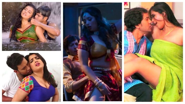  these bhojpuri actresses gave intimate scene onscreen 